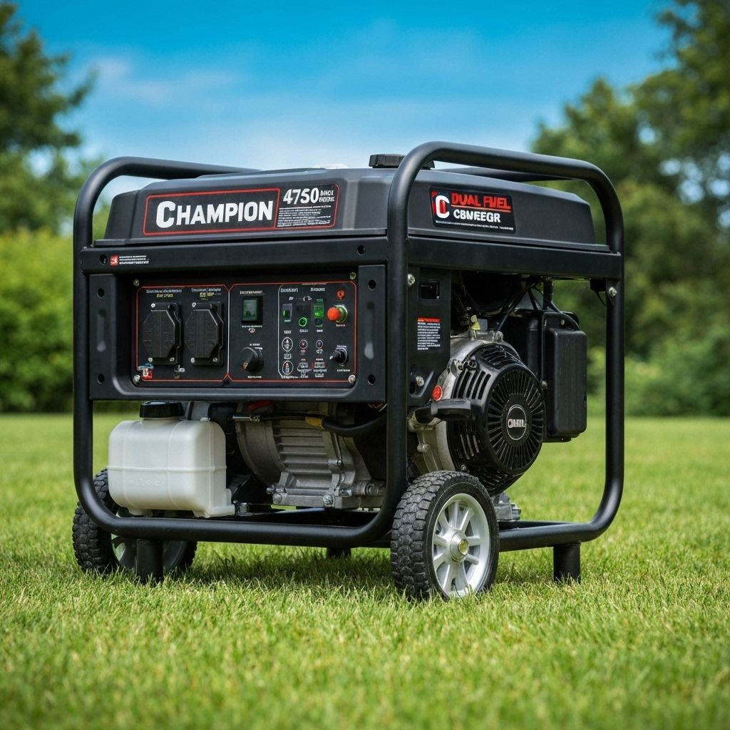 Champion 4750W Dual Fuel